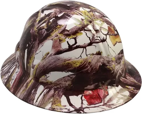 Miniatura 32 de Texas America Safety Company Casco de seguridad con visera completa, diseño patriótico hidroimpreso, con suspensión de 4 puntos y bolsa Primera