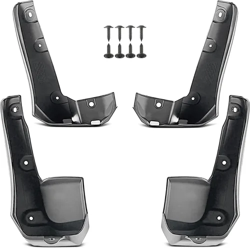 Miniatura 13 de YHTAUTO Juego de 4 guardabarros y protectores contra salpicaduras, accesorios de repuesto para Honda Civic 1996-2000 Coupé Sedán, no apto