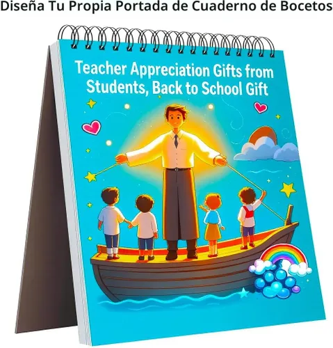 Miniatura 2 de Soucolor Suministros Escolares Cuaderno de bocetos de 9 x 12 pulgadas para profesor y estudiante de secundaria, paquete de 1 cuaderno de bocetos