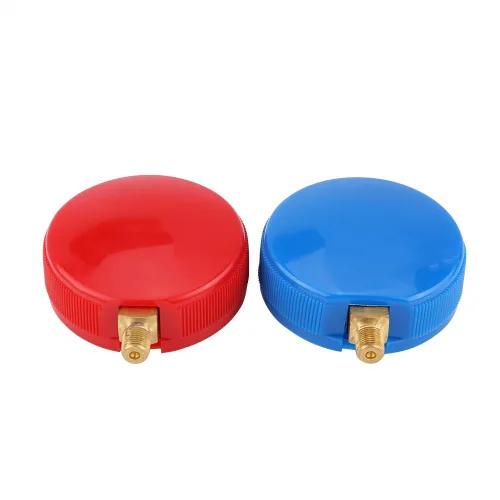 Miniatura 8 de Medidor de presión de aire acondicionado, par de aire acondicionado R410A R134A R22 Refrigerante Kit de manómetro de alta y baja presión Juego