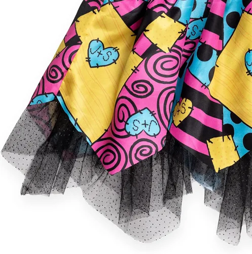 Miniatura 5 de Disney Nightmare Before Christmas - Vestido para niñas de Sally para niños pequeños a niños grandes