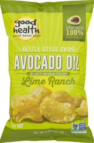 Miniatura 13 de Good Health Chips de barbacoa estilo hervidor de aceite de aguacate, bolsa de 5 onzas (4 bolsas)