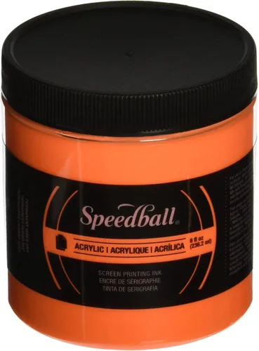 Miniatura 3 de Speedball, 4630, Tinta acrílica para impresión de pantalla, 8 fl oz. 237 ml, Violeta