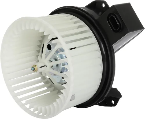 SCITOO AE9Z-19805-C Motor de ventilador trasero HVAC con jaula de ventilador para Ford para Explorer 2011-2019/Para Flex 2009-2019/Para Police
