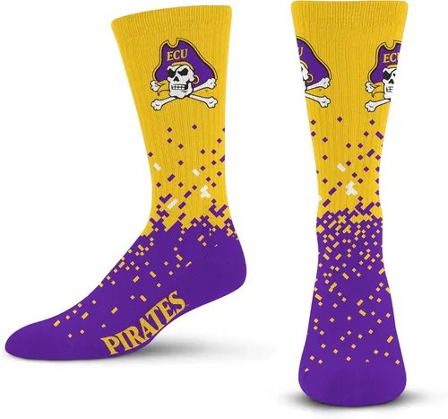 Miniatura 62 de For Bare Feet Calcetines de la NCAA para niños y niñas, unisex, Spray Zone Crew, para jóvenes