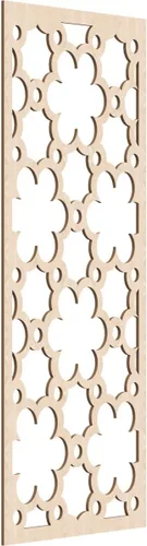 Miniatura 50 de Ekena Millwork WALW14X35X0250STGRO Southgate - Paneles de pared decorativos de madera con calado, 13 3/8 pulgadas de ancho x 34 3/8 pulgadas de rojo