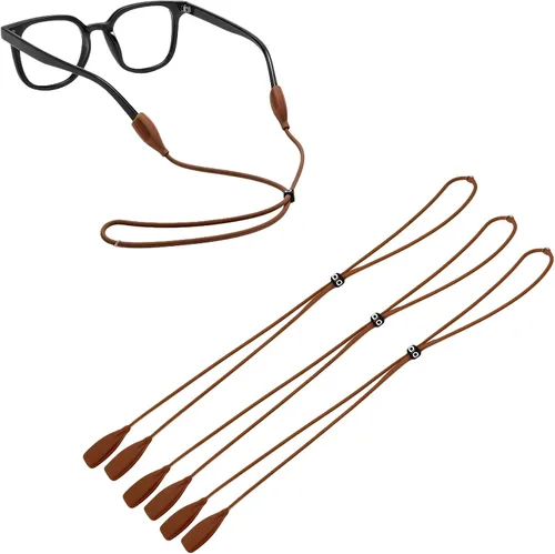 Miniatura 28 de Correa ajustable para gafas, diseño elástico y elástico, adecuado para gafas de miopía, lentes de sol, gafas deportivas