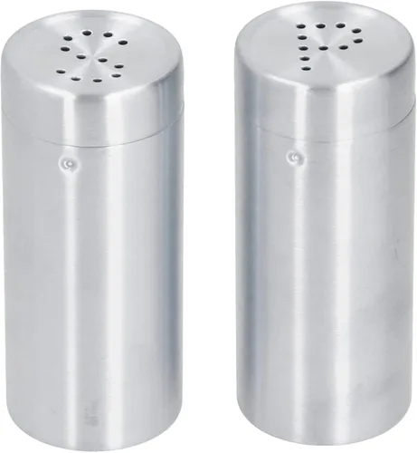 Miniatura 10 de 2 saleros y pimenteros dorados, salero y pimentero dorado, cocteleros de especias de acero inoxidable, frasco de condimentos con tapa, ideal