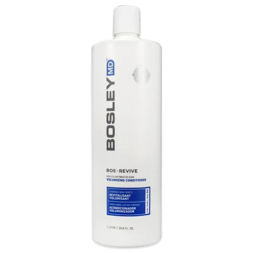 BosRevive - Acondicionador voluminizador para un cabello notablemente adelgazante, sin tratamiento de color, palma enana americana con bloqueo de