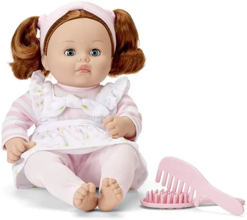 Miniatura 9 de Madame Alexander Muñeca My Little Girl Rainbow Overalls de 14 pulgadas, tono de piel claro