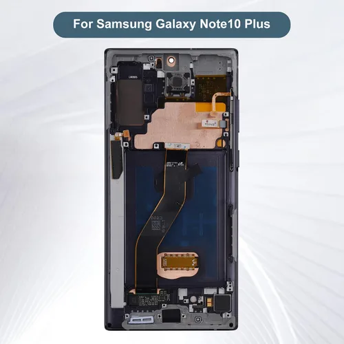Miniatura 3 de Pantalla TFT compatible con Samsung Galaxy Note10+ Note 10 Plus SM-N975U SM-N975F/DS 6.8 pulgadas, pantalla táctil LCD con herramientas de huellas