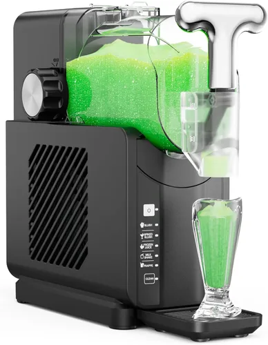 Miniatura 6 de Máquina de granizado y máquina para hacer helados 2 en 1, 6 modos para batidos, batidos, cócteles, margarita y helado, no necesita hielo