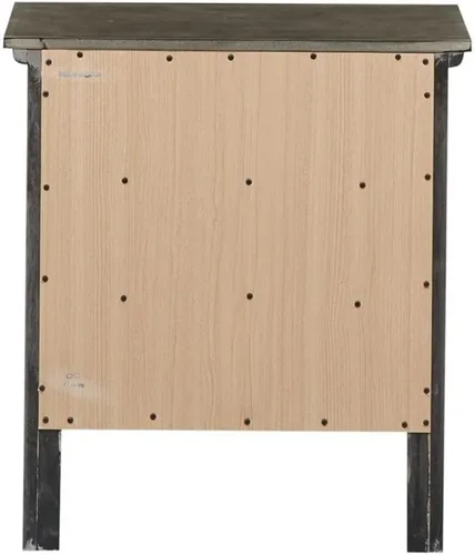 Miniatura 5 de Glory Furniture Mesita de noche Hammond con 3 cajones en color negro