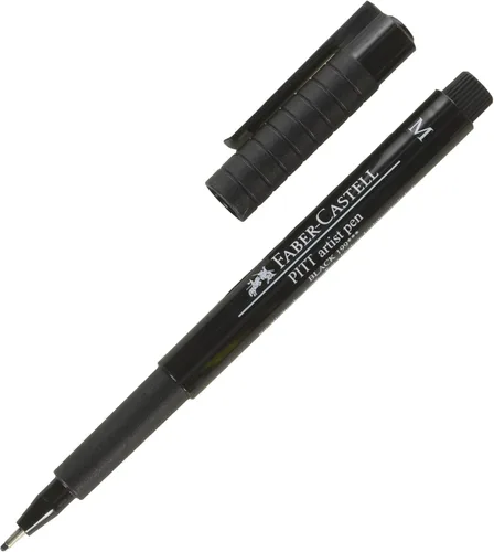 Miniatura 2 de Faber-Castell Pitt Artist Pen: Negro, 0.028 in