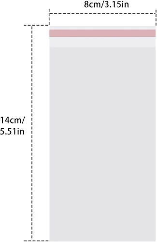 Miniatura 2 de Juego de 100 palitos de paletas para tartas y 200 bolsas para tartas, de grado alimenticio de 3.15 x 6.69 pulgadas, bolsas de paletas para paletas