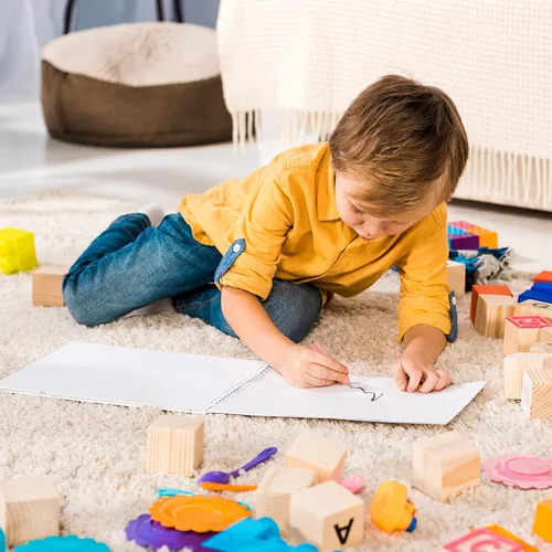 Miniatura 4 de Lápices gordos triangulares cortos para niños que escriben y dibujan, lápices gordos de 3.5 pulgadas para preescolares, jardín de infantes