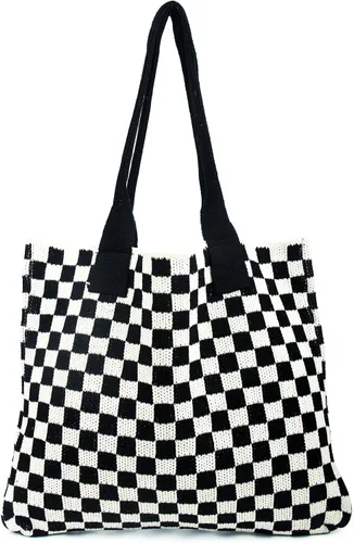 Miniatura 19 de Bolsas de ganchillo para mujer, bolsa de mano de playa de verano, bolsa de hombro de gran capacidad, bolsa de hobo estética, bolsa de punto, bolsa