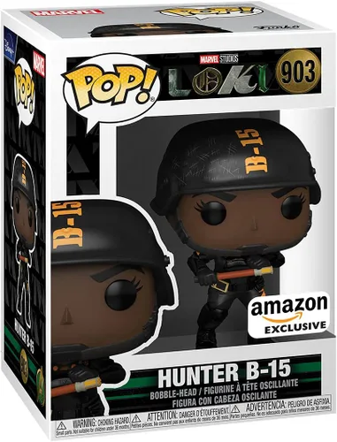 Miniatura 2 de Funko Pop Marvel: Loki - Hunter B-15 Multicolor - Exclusivo de Amazon - Figura de vinilo coleccionable - Idea de regalo - Producto