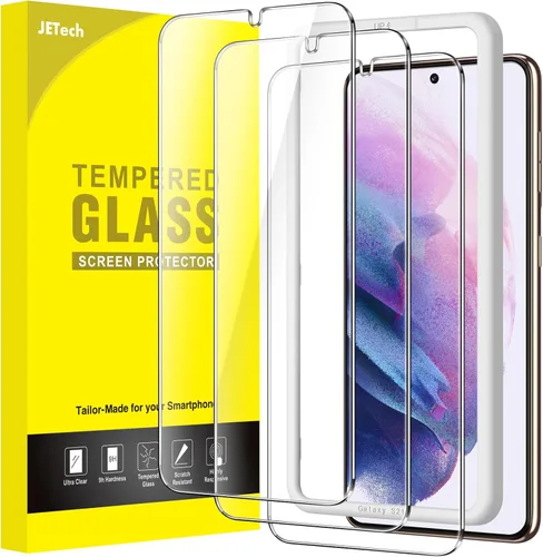 Miniatura 16 de JETech Protector de pantalla compatible con Samsung Galaxy S20 FE de 6.5 pulgadas, película de vidrio templado, paquete de 3