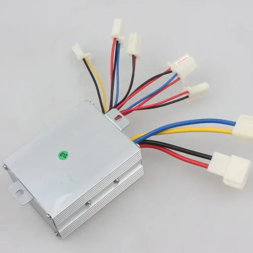 Miniatura 5 de Caja de Control de Velocidad del Motor 36V 500W para Scooter Eléctrico, Bicicleta E, Bicicleta, Triciclo, Motor con Cepillo