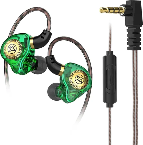 Miniatura 12 de FEDAI Auriculares con monitor de oído X1, auriculares con cable de sonido superior 1DD, auriculares profesionales con aislamiento de sonido
