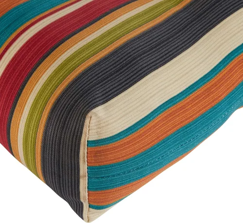 Miniatura 4 de Greendale Home Fashions Cojín de banco para exteriores de 51 pulgadas, Adobe Stripe