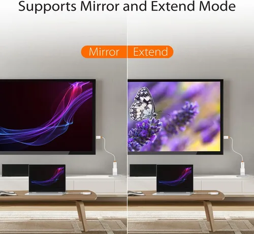 Miniatura 5 de j5create ScreenCast - Transmisor y receptor de pantalla inalámbrico USB-C a HDMI, compatible con 1080p, adecuado para iPhone15, MacBook, iPad Pro