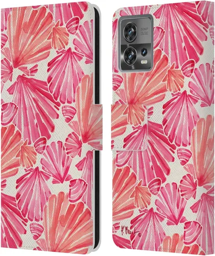 Miniatura 13 de Head Case Designs Officially Licensed Paul Brent Agate Mermaid Coastal Leather Book Wallet Case Cover Compatible with Motorola Moto Edge 30 Fusion