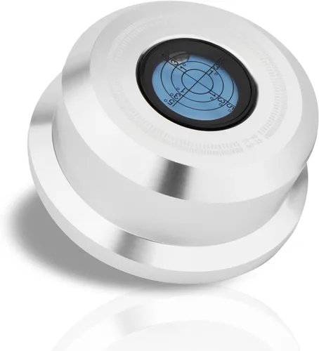 Miniatura 8 de Monosadio - Estabilizador de peso 3 en 1 de 60 Hz, tocadiscos de audiófilo, peso de 11.29 oz, tocadiscos de aluminio para discos de vinilo con nivel