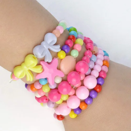 Miniatura 4 de obmwang Juego de 30 pulseras y collar de princesa, disfraz de adolescente, joyería de juego para mujeres, disfraces de disfraces, recuerdos de fiesta