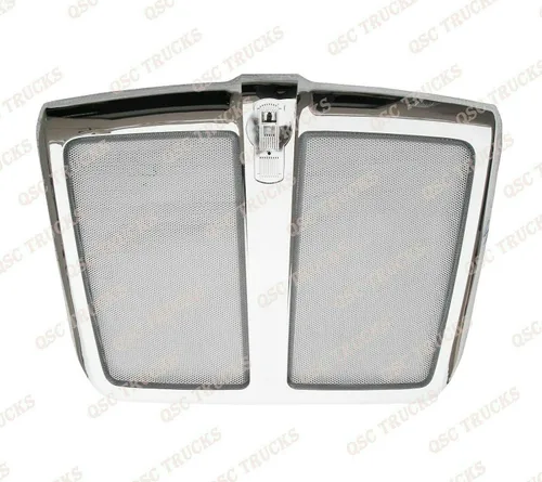 Miniatura 6 de Par de esquinas de parachoques + protector de ciervo de acero inoxidable + rejilla para Kenworth T680