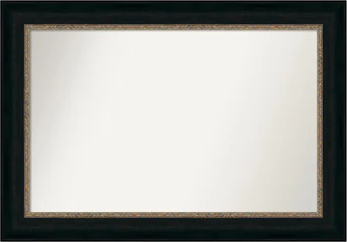 Miniatura 231 de Amanti Art Espejo personalizado, espejo de baño de bronce Milano, espejo de pared o espejo de tocador de baño sobre el fregadero