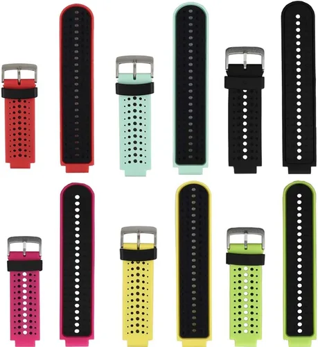 Miniatura 29 de honecumi Correa de repuesto para Garmin Forerunner 235, compatible con Garmin Forerunner 220/230/235/620/630/735XT, correas para reloj de golf