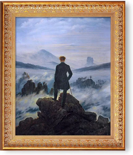 Miniatura 397 de A&T ARTWORK Campo de trigo con cipreses de Van Gogh Las reproducciones de arte clásico mundial, impresiones en lienzo giclée para decoración