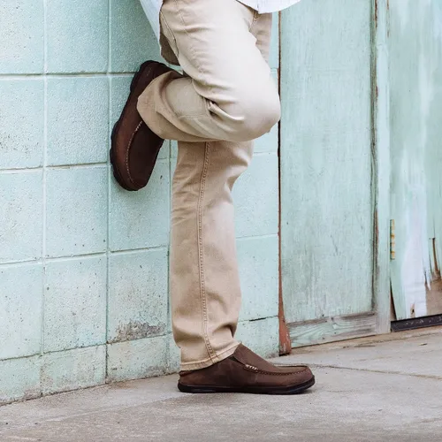 Miniatura 5 de OLUKAI Moloa - Mocasines para hombre RayoToffee