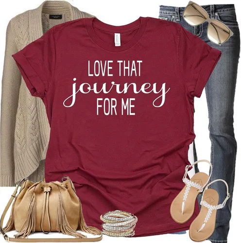 Miniatura 3 de Love That Journey for Me - Camiseta de manga corta con estampado de Moira Alexis Rose