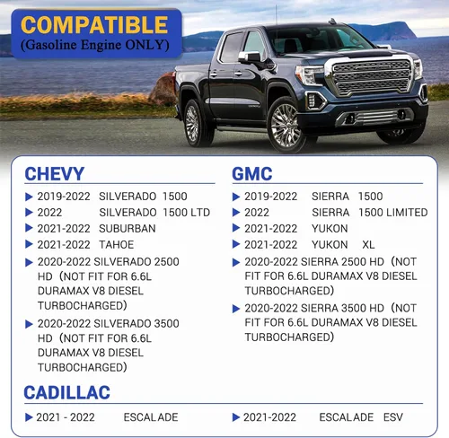 Miniatura 3 de PA99506 Filtro de aire de motor para Chevy Silverado 1500 Silverado 2500 HD Silverado 3500 HD Tahoe Suburban Tahoe/GMC Sierra 1500 Yukon/Cadillac