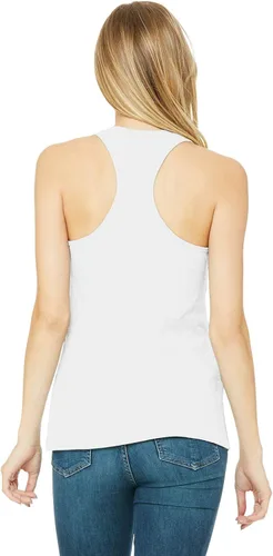 Miniatura 2 de Bella Canvas Camiseta sin mangas 6008 con espalda cruzada para mujer