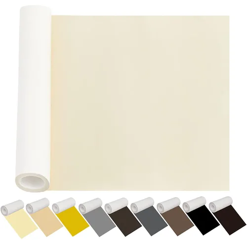 Miniatura 11 de Cindy's Tape Parche de reparación de cuero, color negro, 12.6 x 59 pulgadas, cinta de cuero autoadhesiva para muebles, asientos de automóvil, sillas