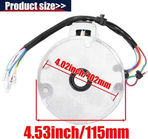 Miniatura 3 de Disco estator magnético de bobina para camionetas Pickup, Dirt, bicicletas todo terreno, go kart, vehículos todo terreno