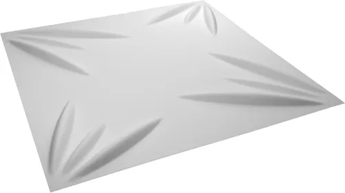 Miniatura 6 de Ekena Millwork WP20X20INWH 19 5/8 pulgadas de ancho x 19 5/8 pulgadas de alto Inula EnduraWall Decorativo 3D Panel de Pared Cubre 2.67 pies cuadrados