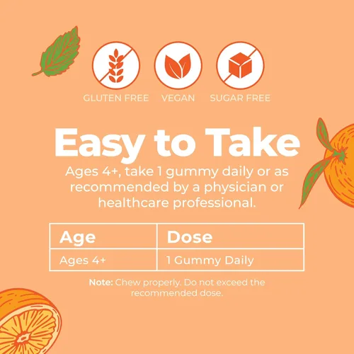 Miniatura 7 de MaryRuth's - Gomitas veganas Omega 3 para niños a partir de 2 meses Sin azúcar Suplemento Omega 3 con vitamina C, vitamina E, aceite de linaza