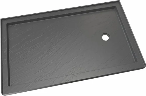 Miniatura 11 de DreamLine SlimLine 42 pulg. P x 42 pulg. A x 2 3/4 pulg. Al Base de Ducha de Umbral Único con Drenaje Central en Color Galleta, DLT-1142420-22
