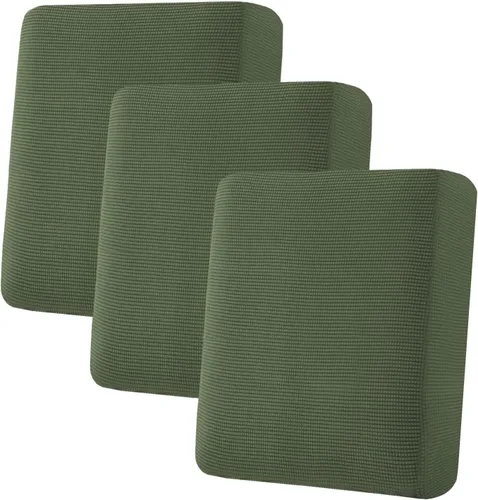 Miniatura 95 de H.VERSAILTEX Fundas Súper Elásticas para Asiento Individual, Fundas de Sofá, Fundas de Cojines, Juegos de Fundas, Tela Gruesa de Sarga con Textura