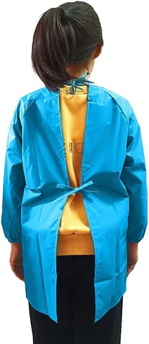 Miniatura 5 de Delantal impermeable de la pintura del artista de los niños, delantal del arte de los niños, delantal de los niños de manga larga