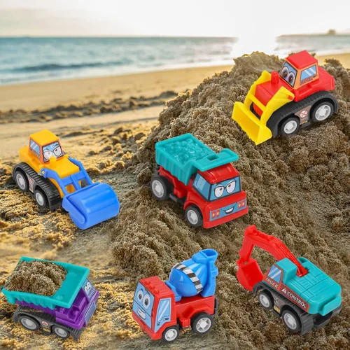 Miniatura 6 de Juego de juguetes de arena de playa para niños, cubo de playa plegable de silicona plegable para viajes, juguetes de playa para verano al aire