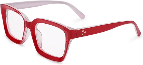 Miniatura 10 de COASION Lentes de bloqueo de luz azul, lentes clásicos gruesos con montura cuadrada para mujeres y hombres