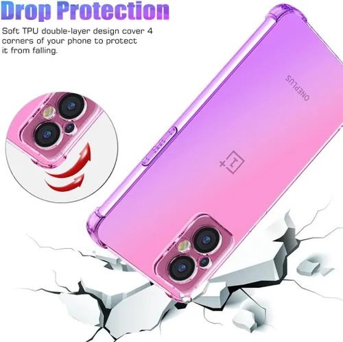 Miniatura 7 de Funda para OnePlus Nord N20 5G, OnePlus N20 Cute Case Girls, Gradient Slim Anti Scratch Soft TPU Funda protectora a prueba de golpes para OnePlus