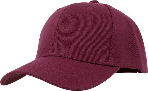 Miniatura 90 de Gorras de béisbol con correa trasera ajustable, lisas, negras, 12