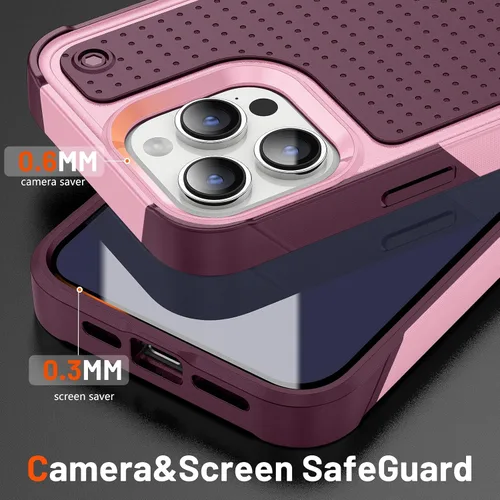 Miniatura 394 de Jeylly Funda para iPhone SE/Funda para iPhone 5S, Exterior de Plástico Duro que Absorbe Golpes + Interior de Silicona de Goma Defensor contra